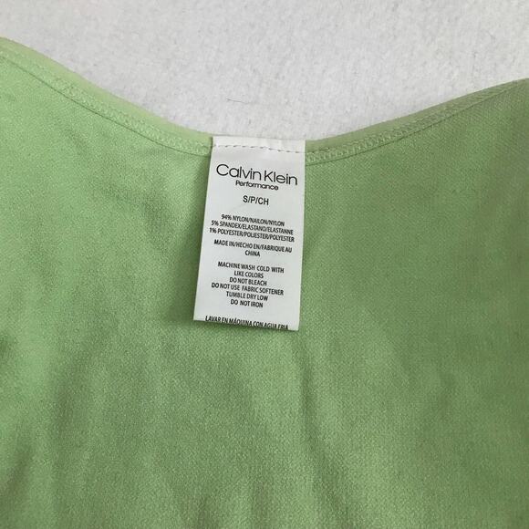Calvin Klein Performance NWT Mint Green Sports Bra Women S - Picture 9 of 9